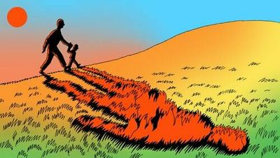 Forget your carbon footprint. Let's talk about your climate shadow.