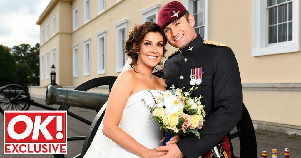 Inside Kym Marsh's wedding from military-themed cake…