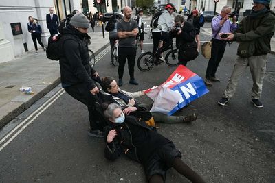 Insulate Britain: Furious motorist wishes cancer on protester’s family as eco-warriors block London roads