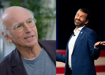 Larry David jokes that Trump has ruined the name ‘Don Jr’ in new Curb Your Enthusiasm episode