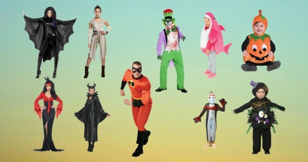 Very is selling Halloween costumes for the whole…