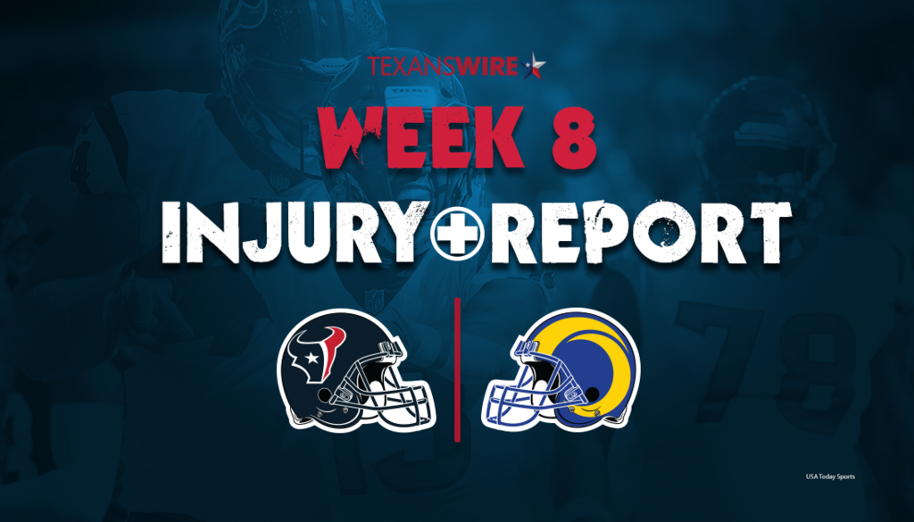 Texans vs. Rams Thursday injury report: TE Pharaoh…