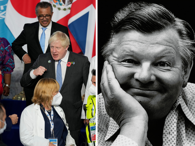 Boris Johnson has arrived at the G20 Summit and everyone is comparing him to Benny Hill