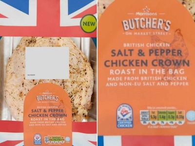 Morrisons apologises after advertising British chicken as being made with ‘non-EU salt and pepper’