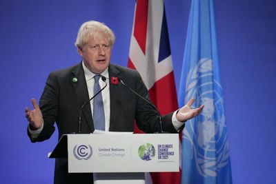 Boris Johnson criticised again after ‘leaving Cop26 on a private jet to attend dinner in London’