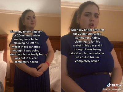 Woman finds her Tinder date sitting in his car naked and it’s as bizarre as it sounds