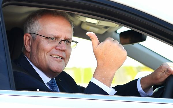 Morrison denies electric vehicle backflip, despite earlier scare campaign