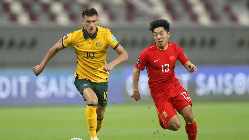 Socceroos Vs China World Cup Asia Qualification Match 6044