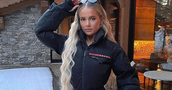 Molly-Mae sends fans wild as she poses in Manchester in a pair of