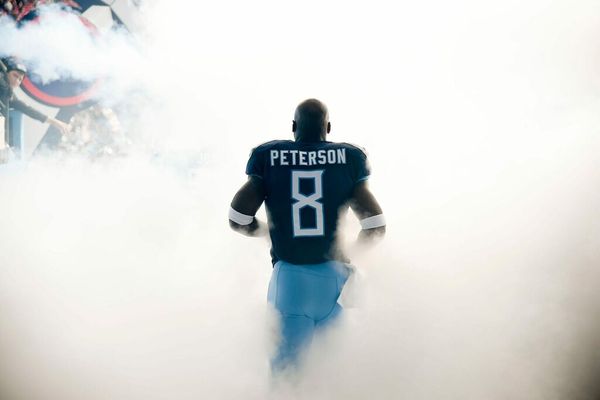 Texans DE Jordan Jenkins on facing Titans RB Adrian Peterson: ‘He’s a GOAT’