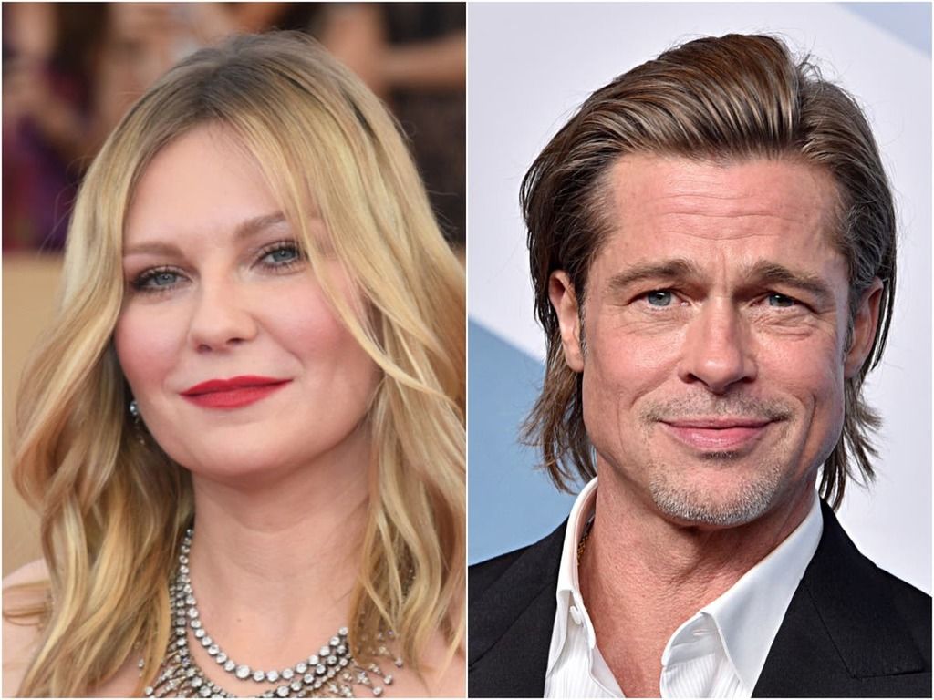 Kirsten Dunst says kissing Brad Pitt as a kid was…