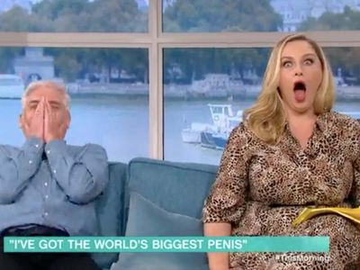 Phillip Schofield and Josie Gibson left speechless after being shown ‘world’s largest penis’ on This Morning