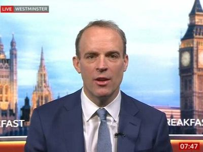 Dominic Raab somehow shoehorns in Brexit to defend Boris Johnson on sleaze