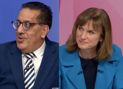 Incredibly awkward Question Time moment where Fiona Bruce calls on non-white panellist to discuss racism first