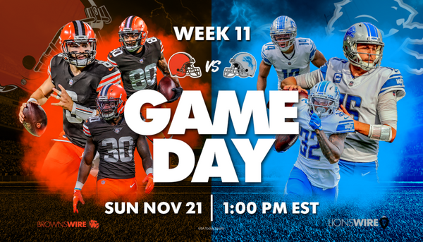 Lions vs. Browns Week 11 Highlights