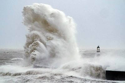 Storm Arwen: 12 of the most dramatic pictures and videos as UK battered by 100mph winds