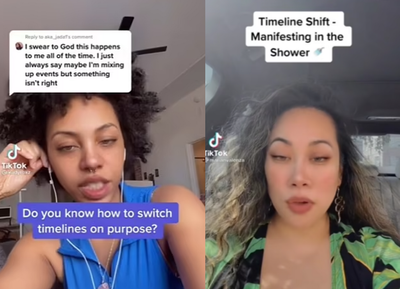 TikTok users are claiming they can ‘shift’ to different realities by using a shower