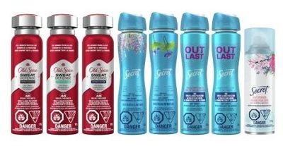 How toxic are the body sprays that are being recalled?