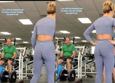 Personal trainer confronts ‘creepy old guy’ at gym who kept staring at her