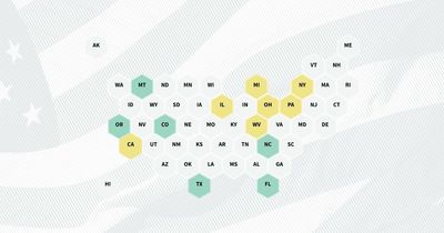 Six states gain congressional seats, seven states lose a seat following the 2020 census