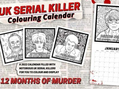 Colouring-in calendar featuring Britain’s most notorious serial killers being sold on Amazon