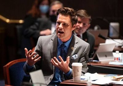 Here is Matt Gaetz musing about gnawing at Nancy Pelosi’s toenails