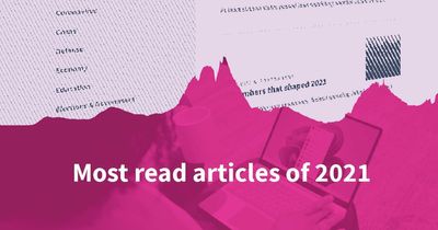 The 10 most-read articles of 2021