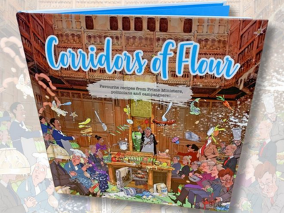 The Tories have released a cookbook called ‘Corridors of Flour’ and Boris Johnson’s recipe screams student