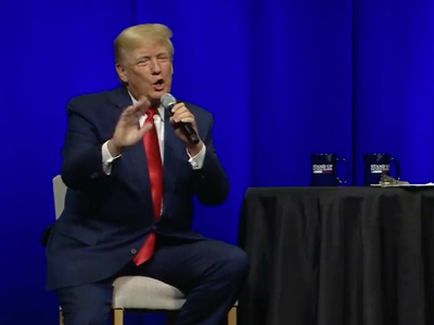 Trump booed by supporters after revealing he got his Covid booster jab