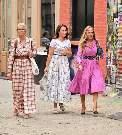 And just like that, Sarah Jessica Parker, Cynthia Nixon, and Kristin Davis release a lukewarm statement on Chris Noth