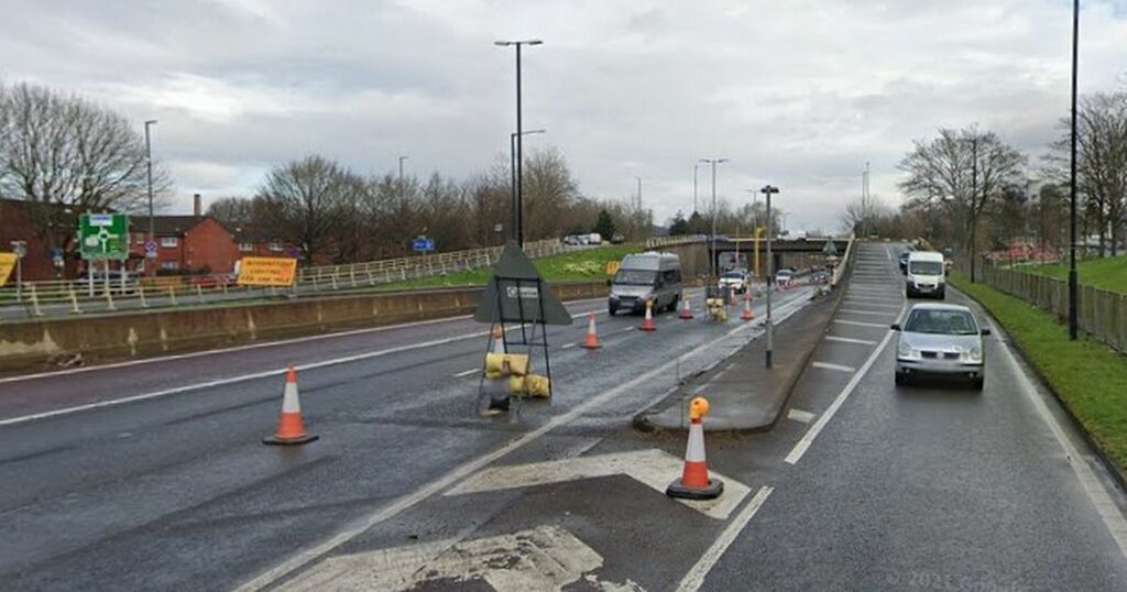 M32 Bristol closed overnight after heavy rain causes