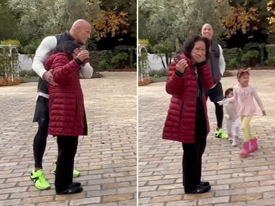 The Rock’s mother overwhelmed by incredible Christmas gift in heartwarming video