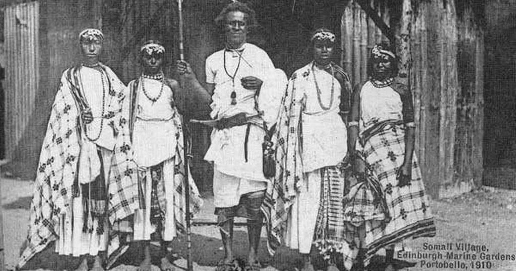 When Edinburgh's Portobello was home to a 'human zoo'…