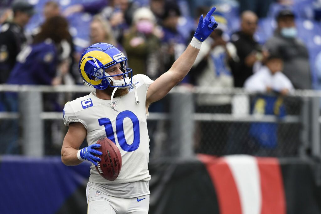 A receiving 'triple crown' is of less concern to Rams' Cooper Kupp than  beating 49ers - Los Angeles Times