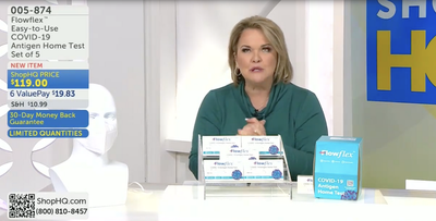 US shopping channel slammed by news anchor for selling Covid test