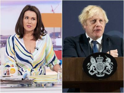 Susanna Reid mocks Boris Johnson for the time he hid in a fridge on Good Morning Britain