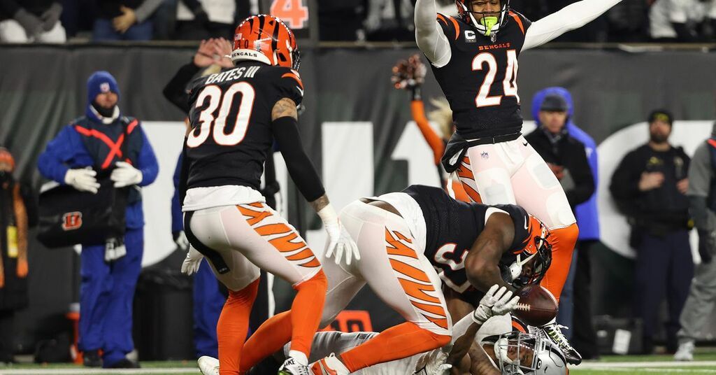 Bengals hold on to beat Raiders for 1st playoff win since 1991