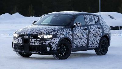 2023 Alfa Romeo Tonale Spied With Production Look Testing In The Cold