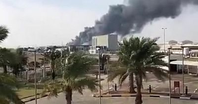 Abu Dhabi airport fire: 'Drone attack' kills three as oil tankers explode