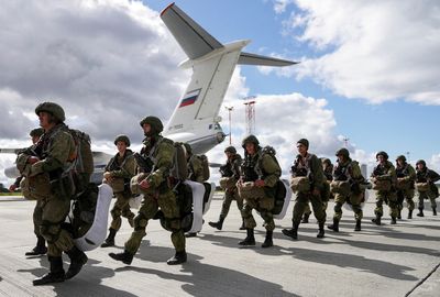 Russian forces arrive in Belarus for joint military drills