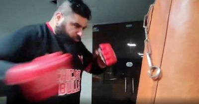 'Iranian Hulk' claims he punches so hard he struggles to sleep ahead of boxing debut