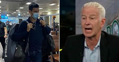 John McEnroe launches extraordinary rant on Novak Djokovic saga on live TV - “It’s total BS”