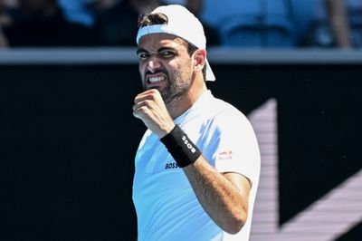 'Imodium Grazie' as Berrettini struggles through in Melbourne