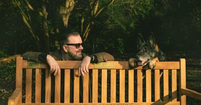 After Life's Ricky Gervais donates benches to Welsh parks as season 3 airs