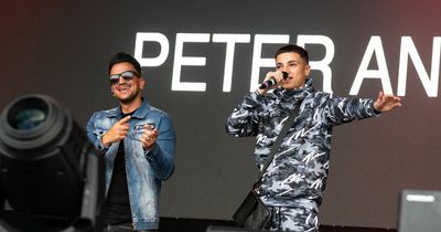 Peter Andre's son Junior dubbed his 'mini-me' as teen performs fun dance routine