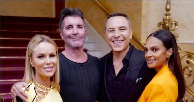 Fans spot same detail as Simon Cowell reunites with Alesha, Amanda and David for Britain's Got Talent