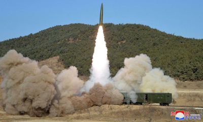 Japan condemns North Korea after it conducts fourth missile test in a month