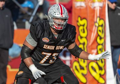 Senior Bowl offensive linemen and RBs for the Lions team announced