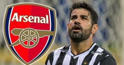 Diego Costa terminates his contract in Brazil amid Arsenal free transfer talks