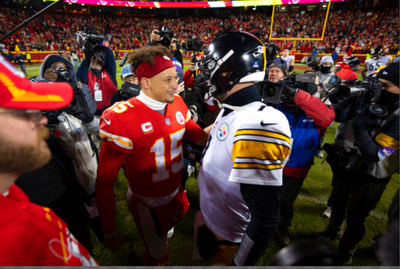 Chiefs QB Patrick Mahomes asks Steelers QB Ben Roethlisberger a Jersey swap